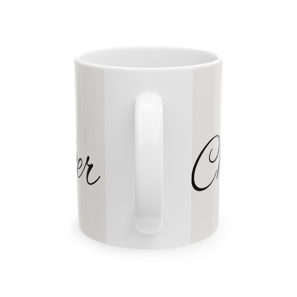 Christian Prayer Mug - "He's A Chain Breaker" Inspirational Ceramic Coffee Cup