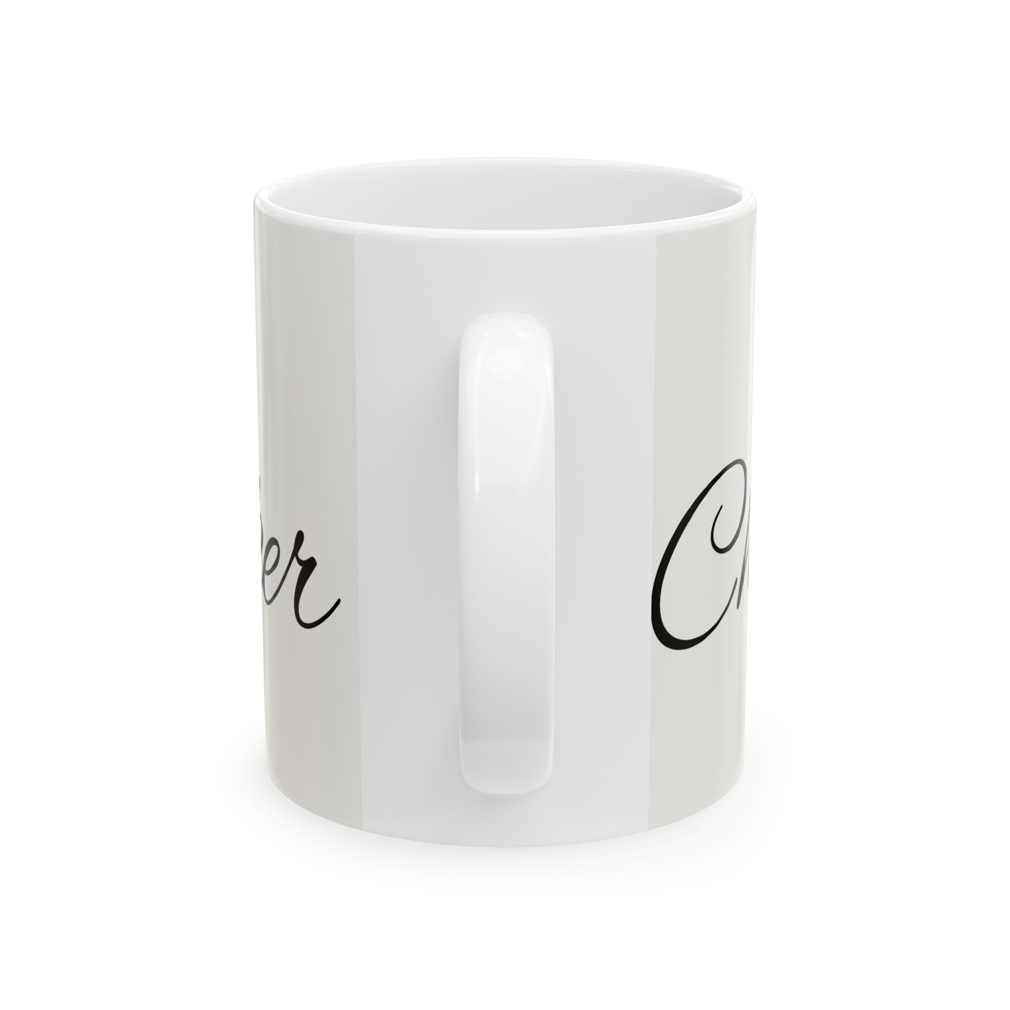 Christian Prayer Mug - "He's A Chain Breaker" Inspirational Ceramic Coffee Cup