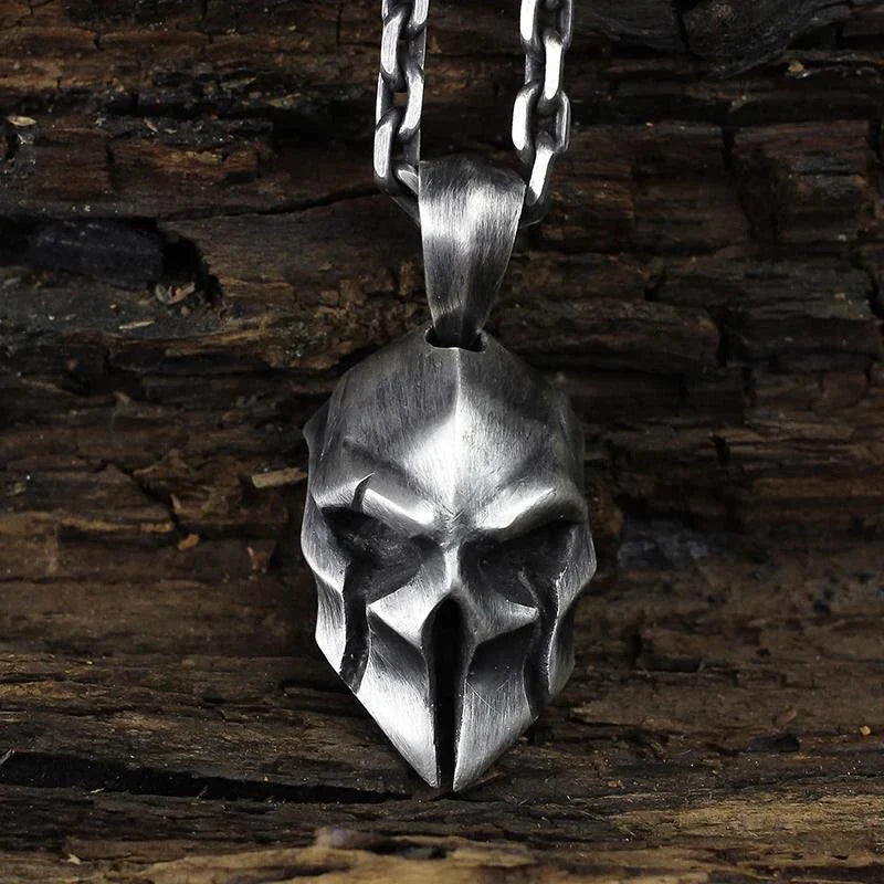 Mystic Vintage Christian Knight Crusader Pendant – Faith Necklace for Men