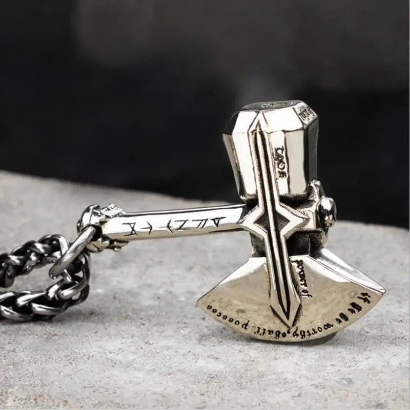 Mystic Vintage Christian Knight Crusader Pendant – Faith Necklace for Men
