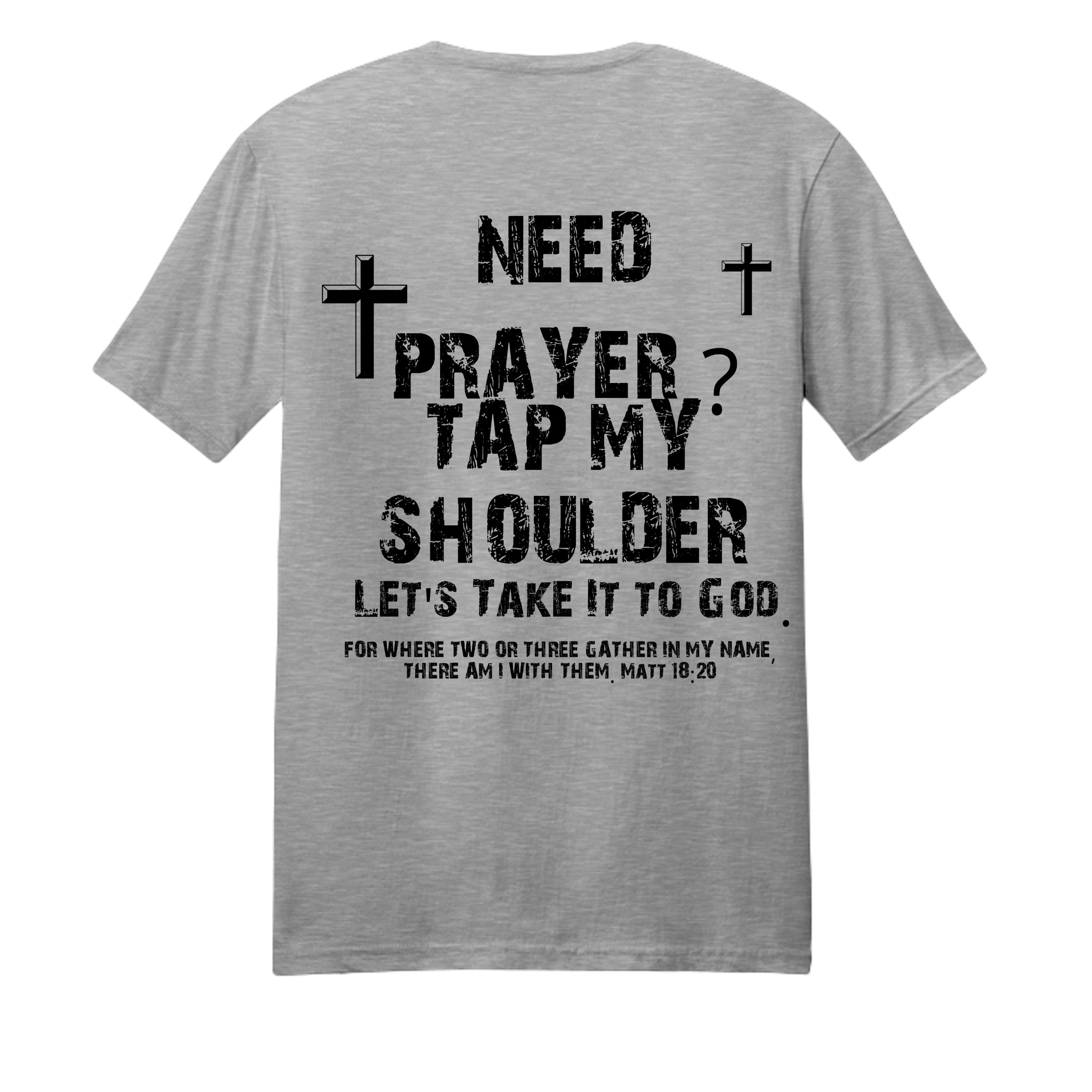 Light Heather Grey - DM108 - BACK