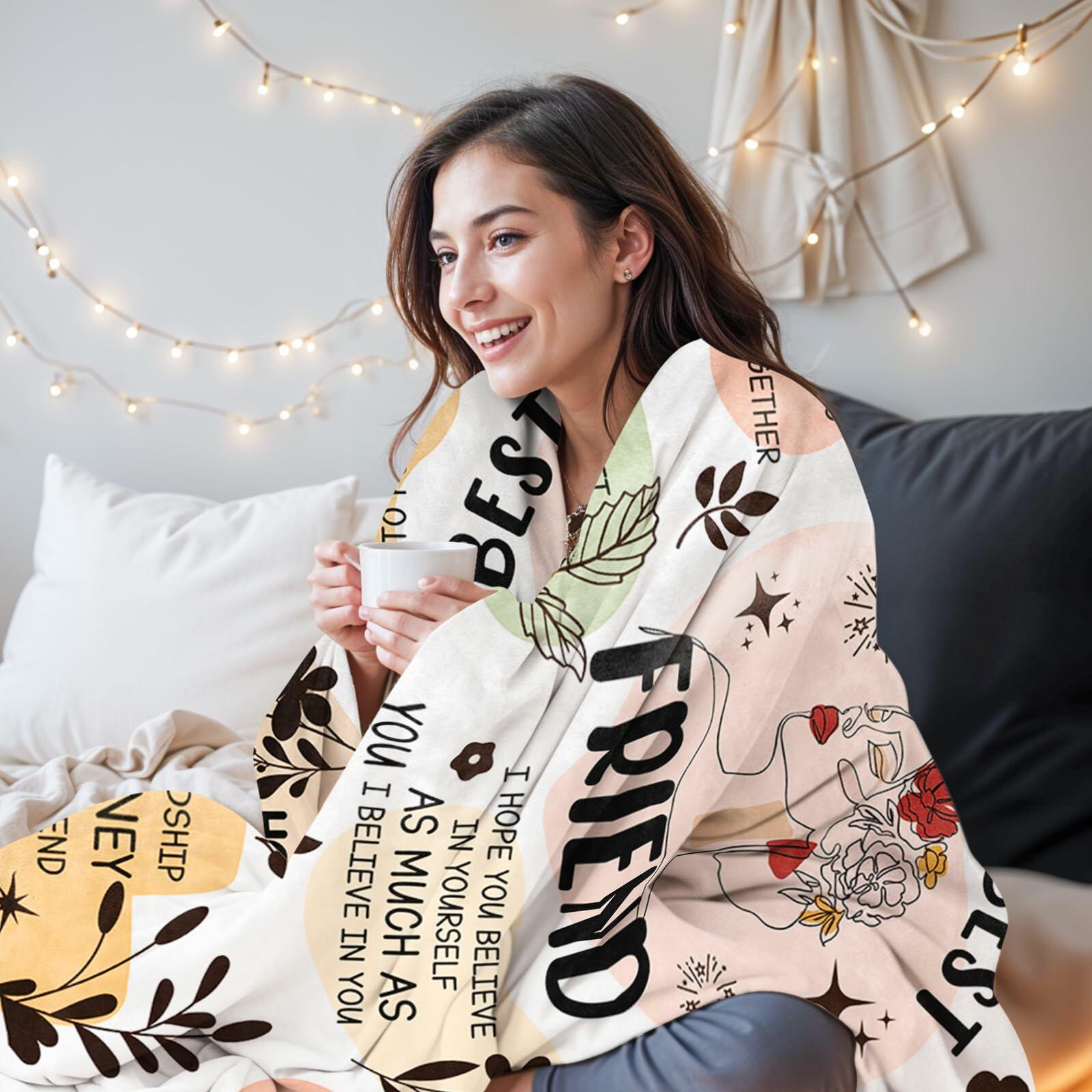 Bible Affirmations Blanket Inspirational Christian Gift 60x80