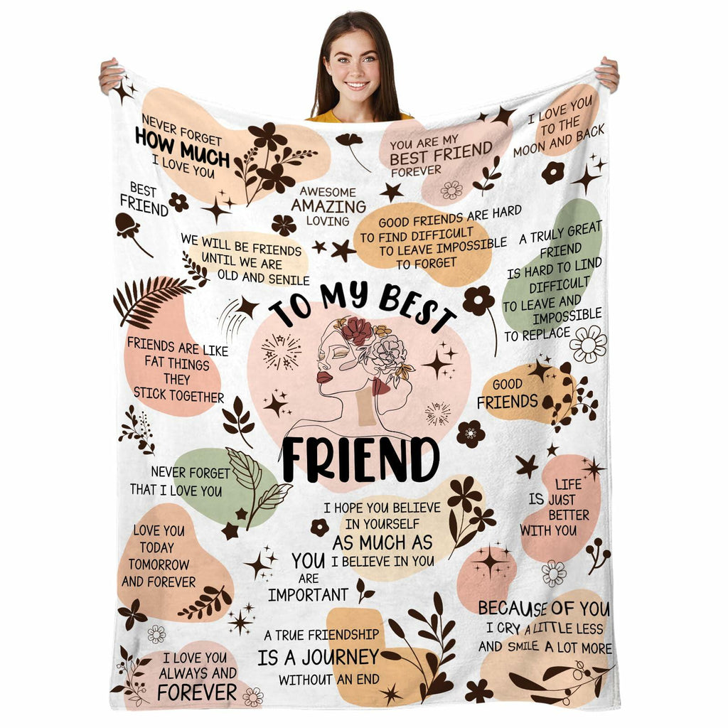 Bible Affirmations Blanket Inspirational Christian Gift 60x80