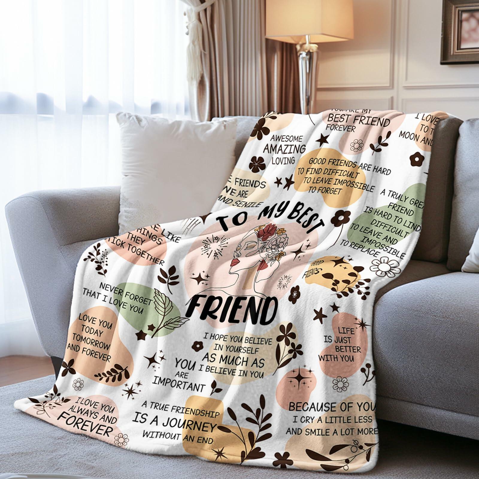 Bible Affirmations Blanket Inspirational Christian Gift 60x80
